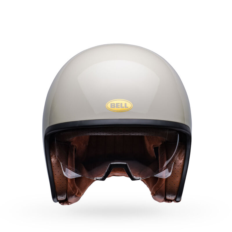 Bell TX-501 Gloss Vintage White Helmet