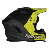 RXT SG-1 Ultra+ Shotgun Prism Matte Black/Grey/Yellow Helmet