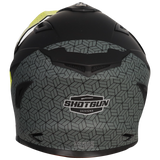 RXT SG-1 Ultra+ Shotgun Prism Matte Black/Grey/Yellow Helmet