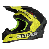 RXT SG-1 Ultra+ Shotgun Prism Matte Black/Grey/Yellow Helmet