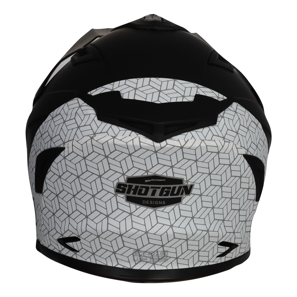 RXT SG-1 Ultra+ Shotgun Prism Matte Black/Grey/White Helmet