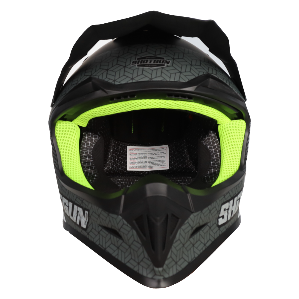 RXT SG-1 Ultra+ Shotgun Prism Matte Black/Grey/White Helmet