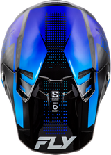 FLY Formula S Carbon Protocol Black Carbon/Blue Helmet