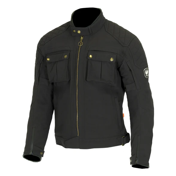 Merlin Coplow Laminated D3O Black Textile Jacket [LGE][INTERNAL]