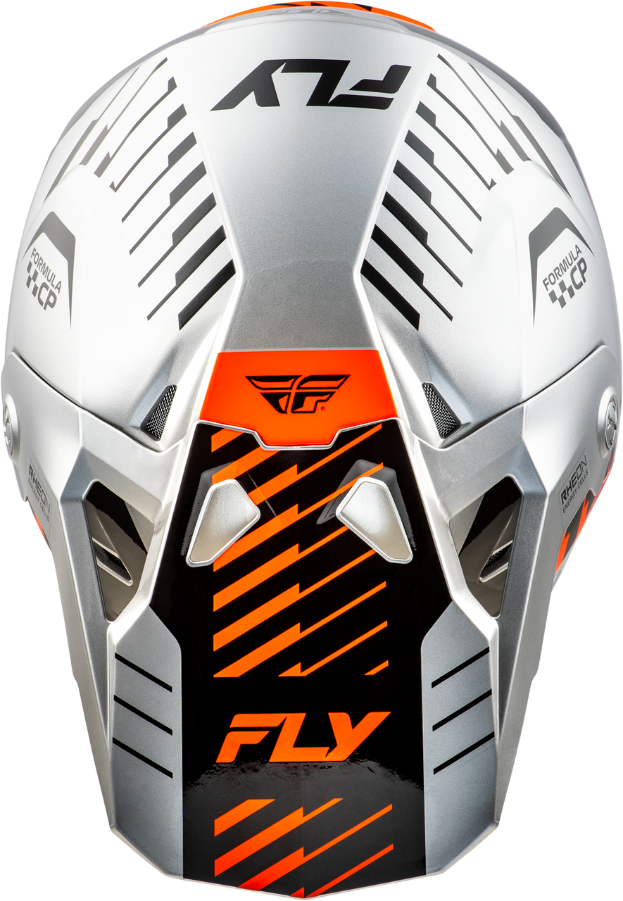 FLY Formula CP Slice Grey/Orange/Black Helmet