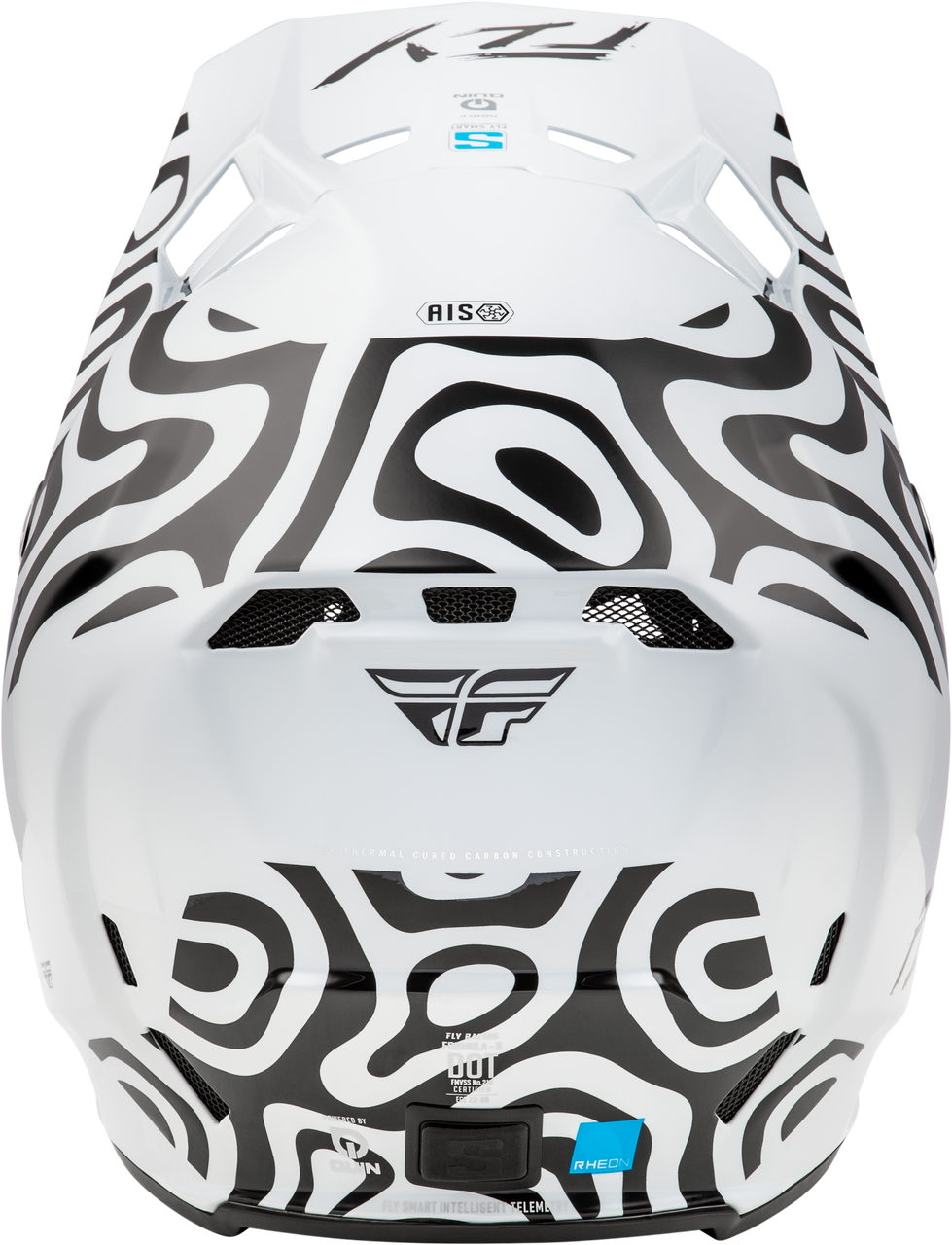 FLY Formula S Carbon Limited Edition Abyss White/Black Helmet