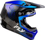 FLY Formula S Carbon Protocol Black Carbon/Blue Helmet