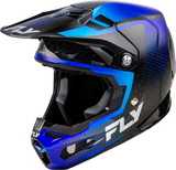 FLY Formula S Carbon Protocol Black Carbon/Blue Helmet