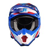 Just1 J22F Performance Gloss Red/White/Blue Helmet
