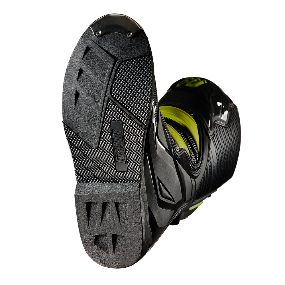 Fusport DP2 Black/Fluro Yellow/Dark Grey Boots