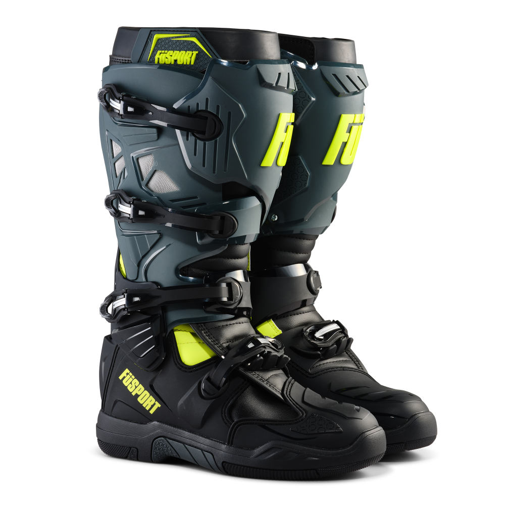 Fusport XP2 Xtreme Pilot Grey/Black/Fluro Yellow Boots