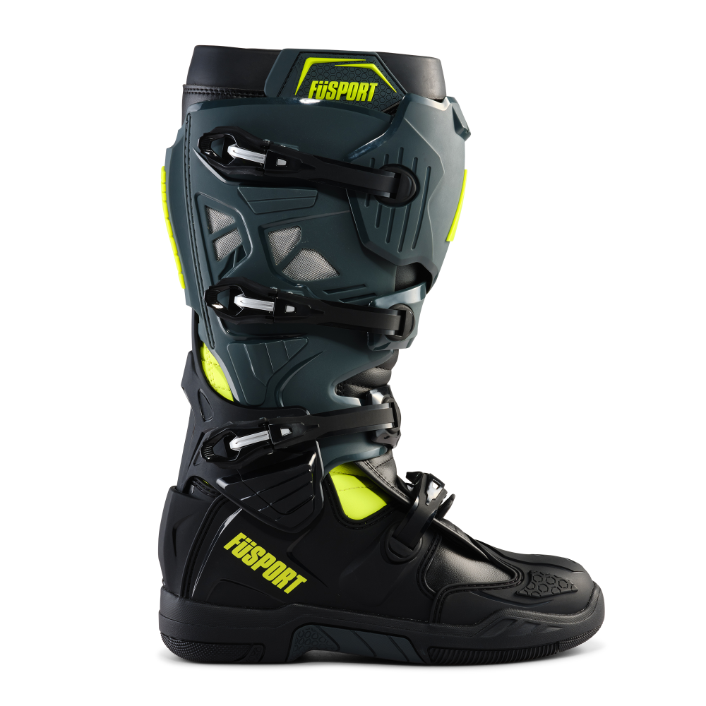 Fusport XP2 Xtreme Pilot Grey/Black/Fluro Yellow Boots