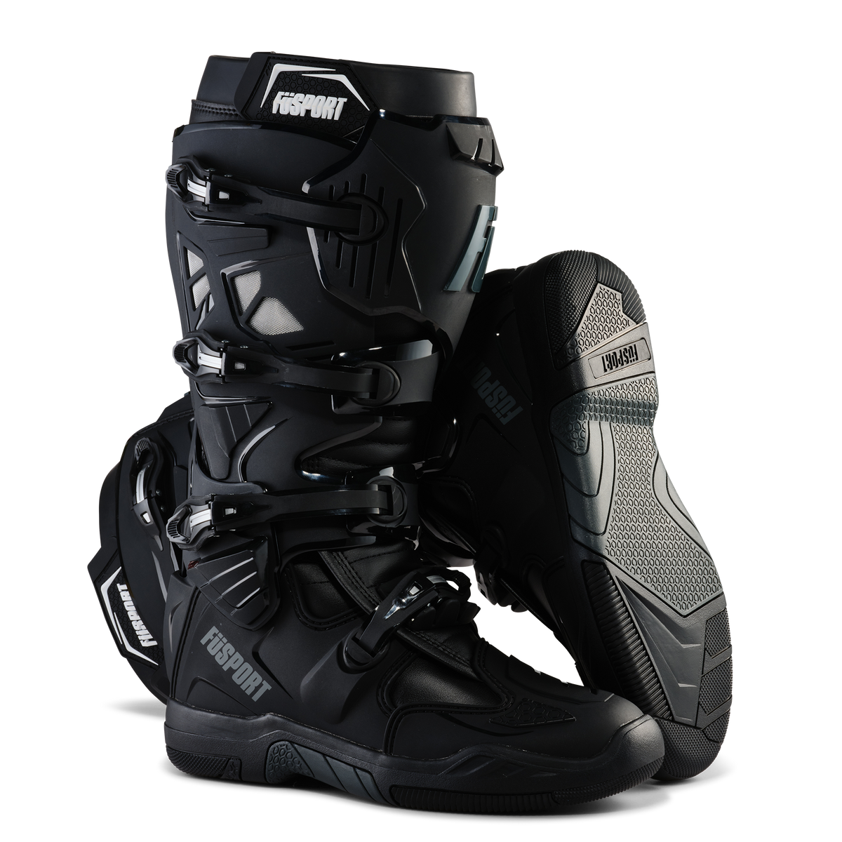 Fusport XP2 Xtreme Pilot Stealth (All Black) Boots