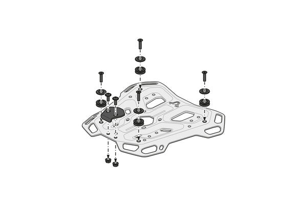SW-Motech SW-GPT1062519001-B ADVENTURE-RACK Black for CF Moto 450MT 23-Up/800 MT-X 24-Up