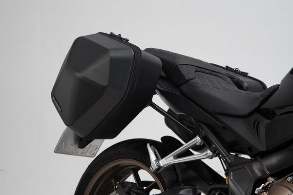 SW-Motech SW-BCHTA0191430000-B URBAN ABS Black Side Case System for Honda CBR650R/CB650R 18-20