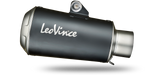 LeoVince LVSO15249B LV-10 Black Edition Slip-On Muffler w/Stainless End Cap for KTM Duke 125/Duke 390 21-22