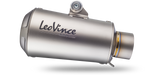 LeoVince LVSO15242T LV-10 Titanium Slip-On Muffler w/Titanium End Cap for Husqvarna Svartpilen/Vitpilen 125 21-22/Svartpilen/Vitpilen 401 20-22