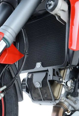R&G Racing Radiator Guard Black for Ducati Multistrada 1200 Gran Turismo 13-14