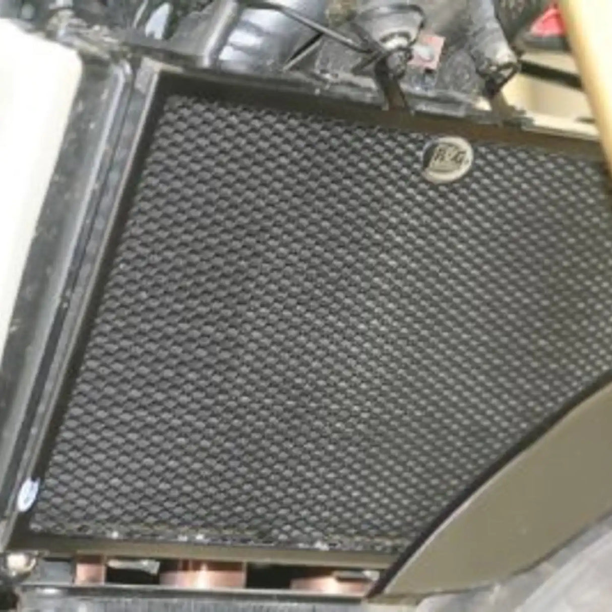 R&G Racing Radiator Guard Titanium for Honda CBR600RR 07-12