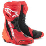 Alpinestars Supertech R V2 Vented Red/Fluro Red Boots