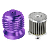 Figurati Designs FIG-FDP01-OILFIL-P Magnetic Reusable Oil Filter Purple for Harley-Davidson Milwaukee Eight 17-Up/Twin Cam 99-17/Evolution 84-99/Sportster 84-21