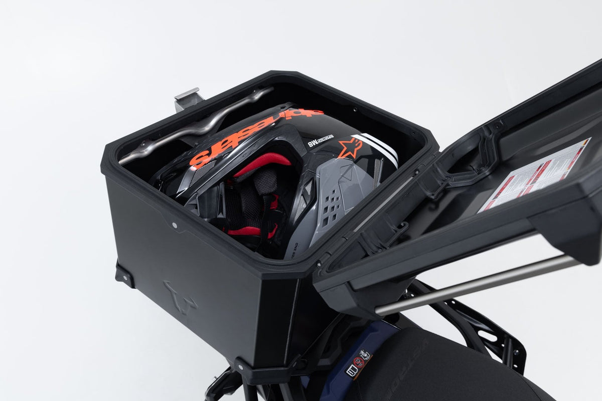 SW-Motech SW-GPT0797670000-B TRAX ADV Black Top Case System for BMW R 1300 GS Adventure 24-Up