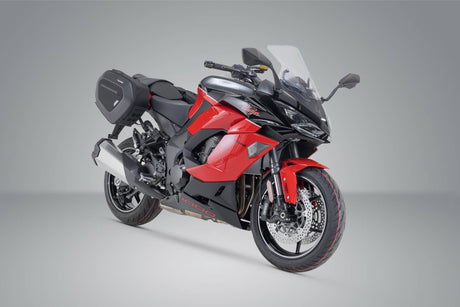 SW-Motech SW-BCHTA0874035500 PRO BLAZE H Black Saddlebag Set for Kawasaki Z 1000 SX/Ninja 1000SX/1100SX/SE Models