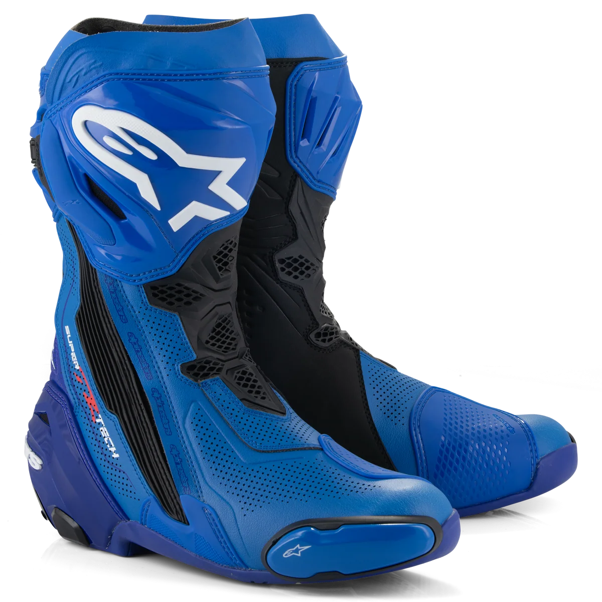 Alpinestars Supertech R V2 Vented Blue/Black Boots