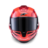 Alpinestars Supertech R10 Arius Gloss Black/White/Double Red Helmet
