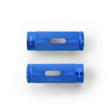 Rizoma PRO Rider/Passenger Footpegs Blue for BMW/Harley-Davidson/Honda/Kawasaki/KTM/Suzuki/Triumph/Yamaha