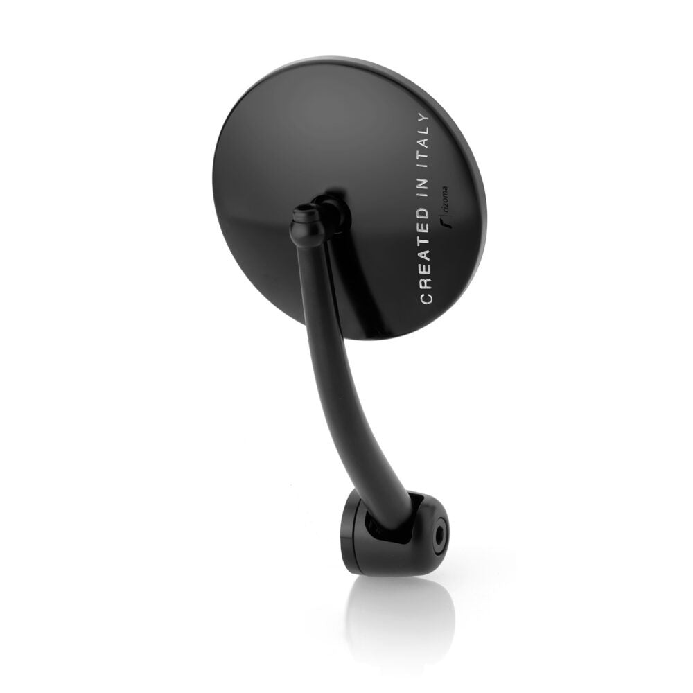Rizoma Spirit RS Bar End Mirror Black (Each)