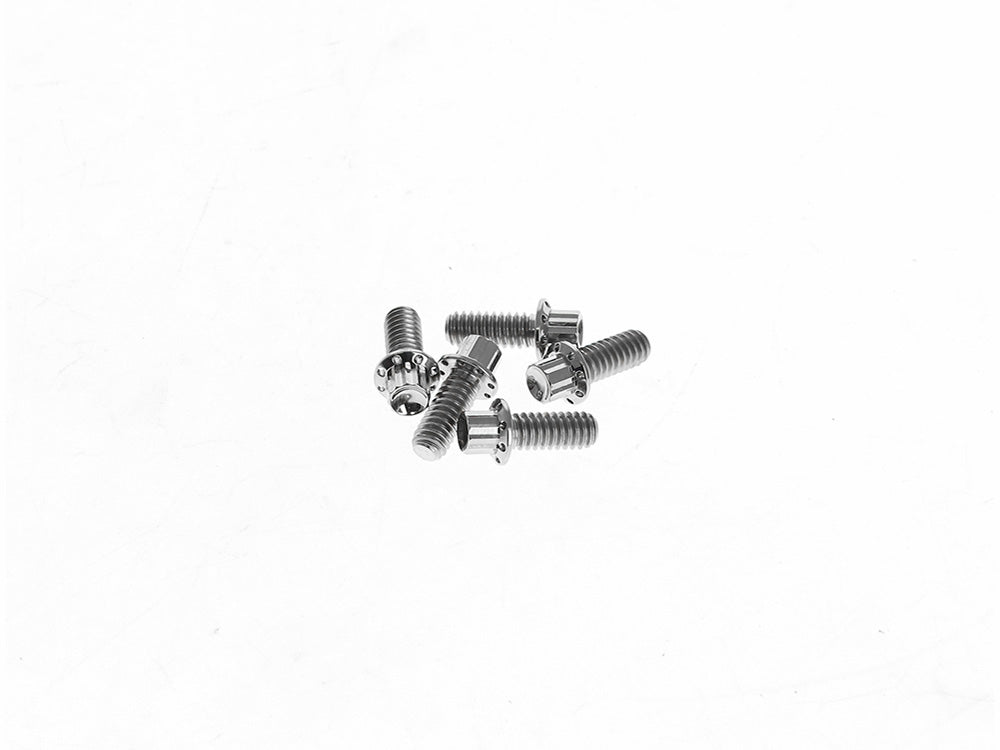 Arlen Ness AN-300-938 Titanium 12-Point Derby Cover Bolt Kit Polished for Harley-Davidson Touring 07-Up/Softail 07-17/Dyna 06-17