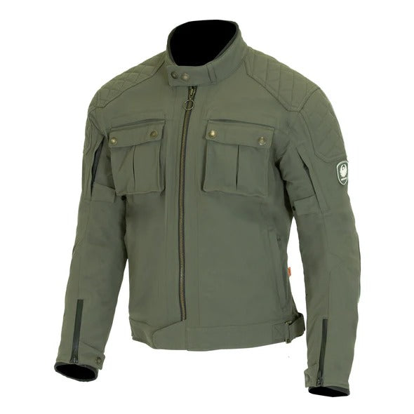 Merlin Coplow Laminated D3O Green Textile Jacket