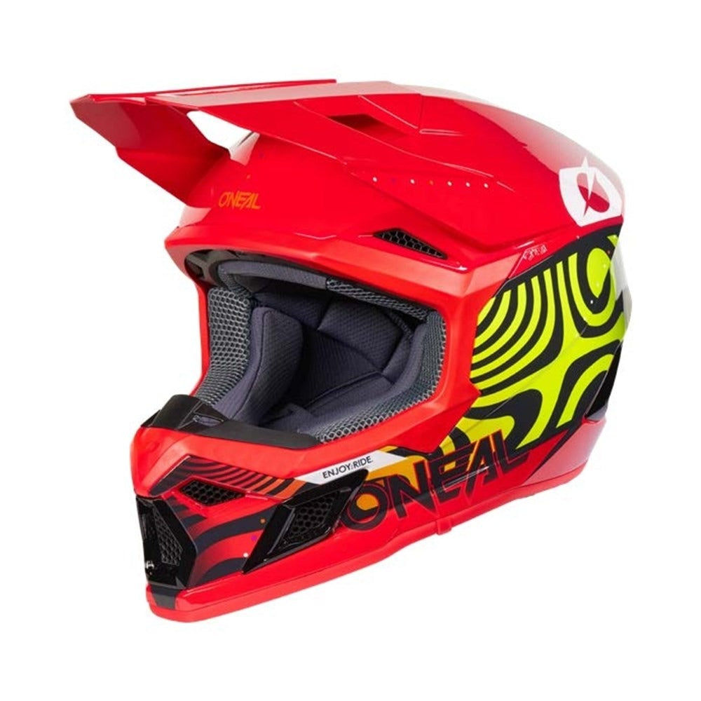 Oneal 2027 3 SRS Nova Red Youth Helmet