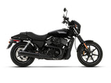 Rinehart Racing RIN-500-0700 4.5" Slip-On Muffler Black w/Black End Cap for Harley-Davidson Street 500/Street Rod 750 15-20