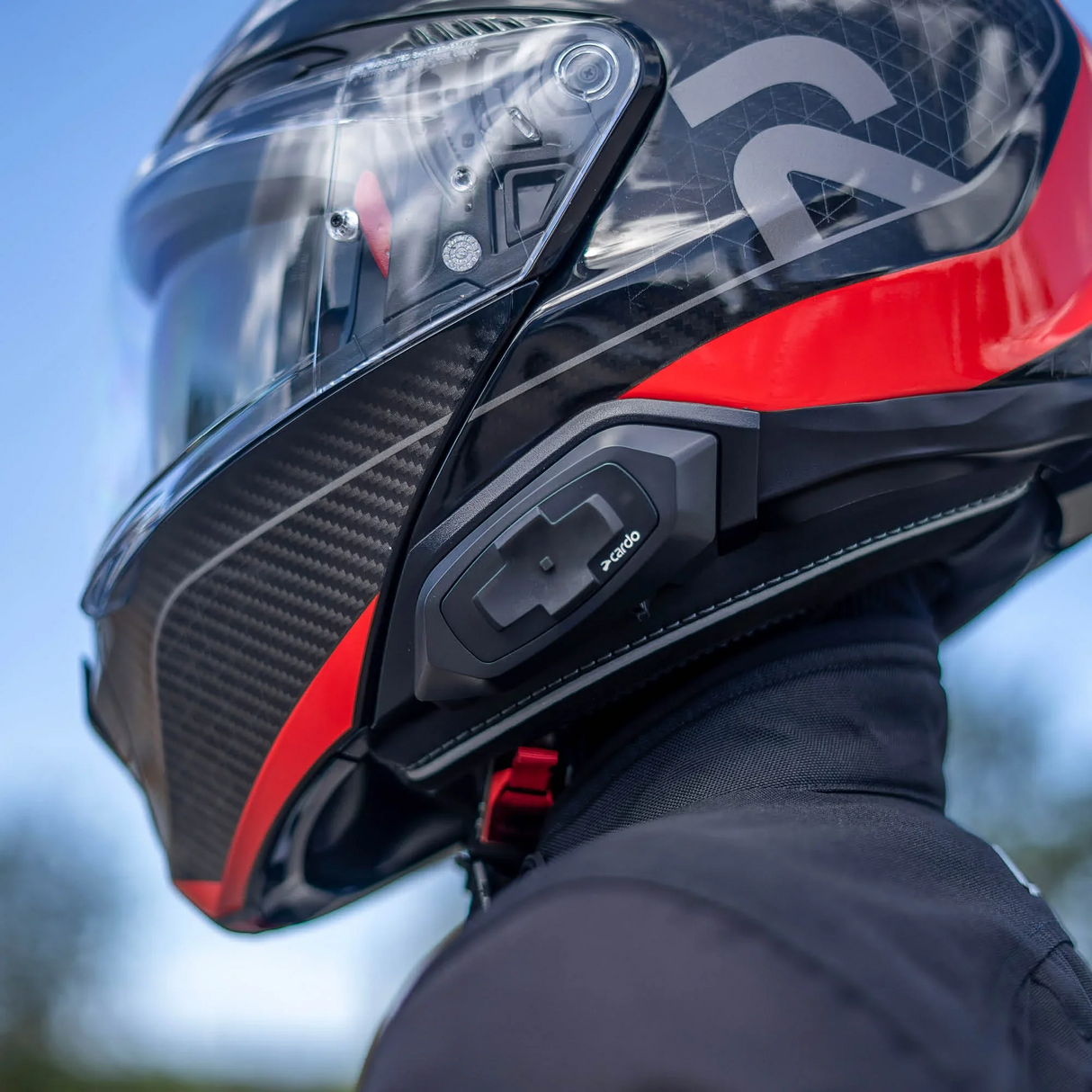 Cardo Freecom 4X UCS Single Bluetooth Communication System for HJC Helmets
