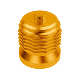 Figurati Designs FIG-FDP01-OILFIL-G Magnetic Reusable Oil Filter Gold for Harley-Davidson Milwaukee Eight 17-Up/Twin Cam 99-17/Evolution 84-99/Sportster 84-21