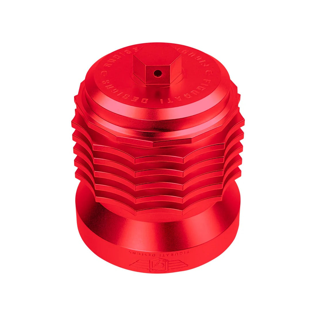 Figurati Designs FIG-FDP01-OILFIL-R Magnetic Reusable Oil Filter Red for Harley-Davidson Milwaukee Eight 17-Up/Twin Cam 99-17/Evolution 84-99/Sportster 84-21