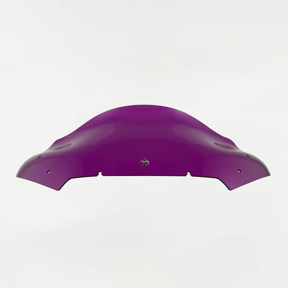 Klock Werks KKC-2310-0871 10" Sports Flare Kolor Windshield Purple for Harley-Davidson CVO Road Glide 23-Up/Road Glide 24-Up Models
