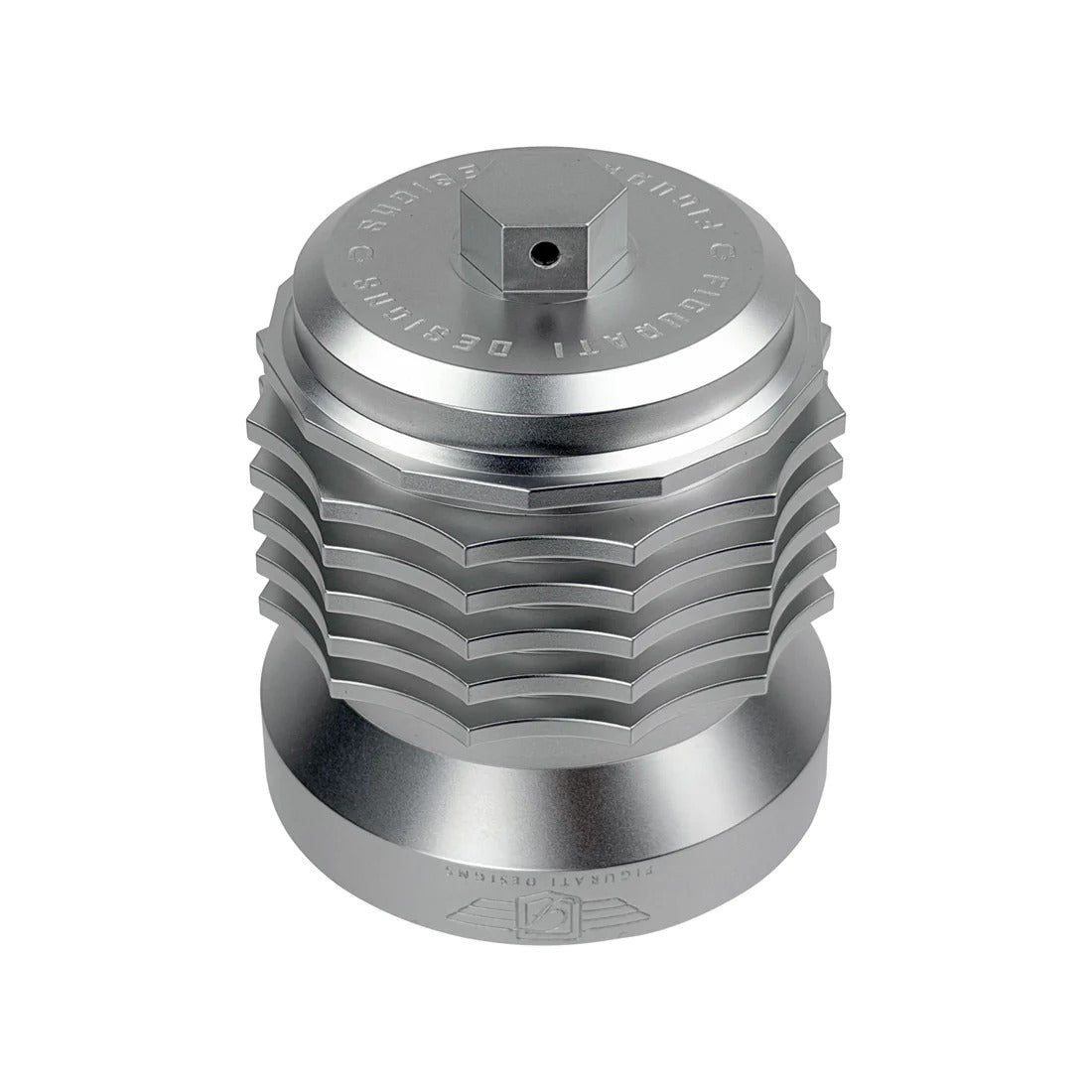 Figurati Designs FIG-FDP01-OILFIL-S Magnetic Reusable Oil Filter Silver for Harley-Davidson Milwaukee Eight 17-Up/Twin Cam 99-17/Evolution 84-99/Sportster 84-21