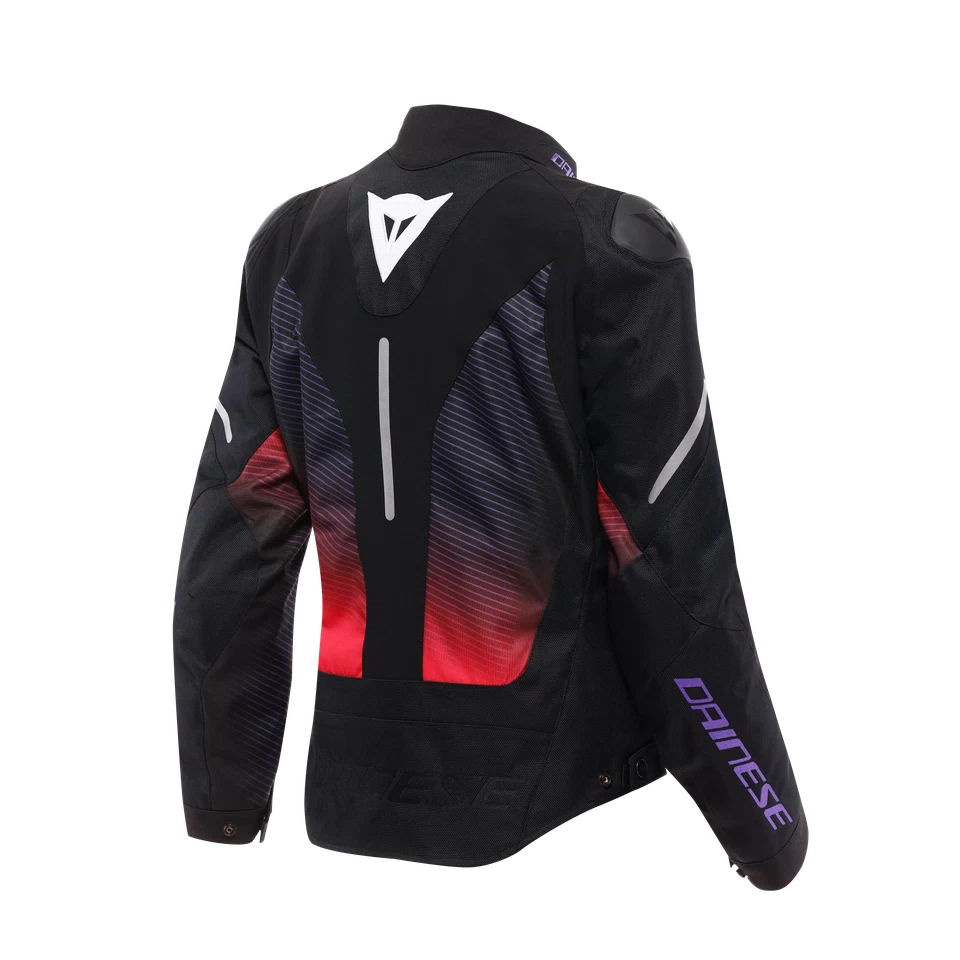 Dainese Super Sprint D-Dry Black/Fuchsia/White Womens Textile Jacket