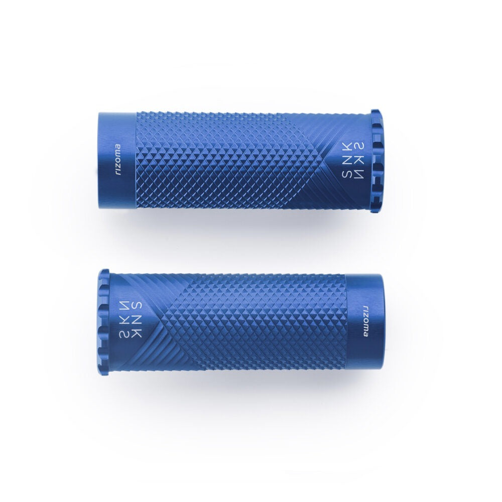 Rizoma R-PE615U Snake Footpegs Blue