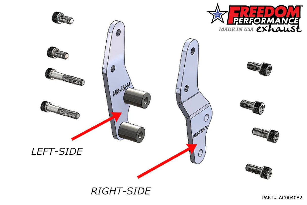 Freedom Performance FPE-AC00400 Pillion Peg Relocation Kit for Indian Scout 15-Up