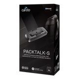 Cardo Packtalk-S Edge UCS Single Bluetooth Communication System for Shoei Helmets