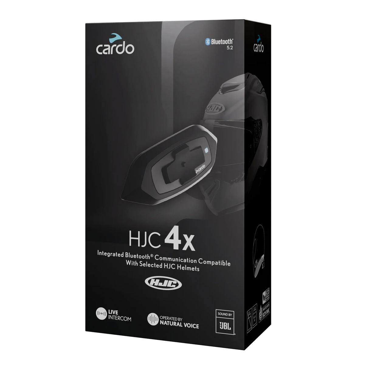 Cardo Freecom 4X UCS Single Bluetooth Communication System for HJC Helmets