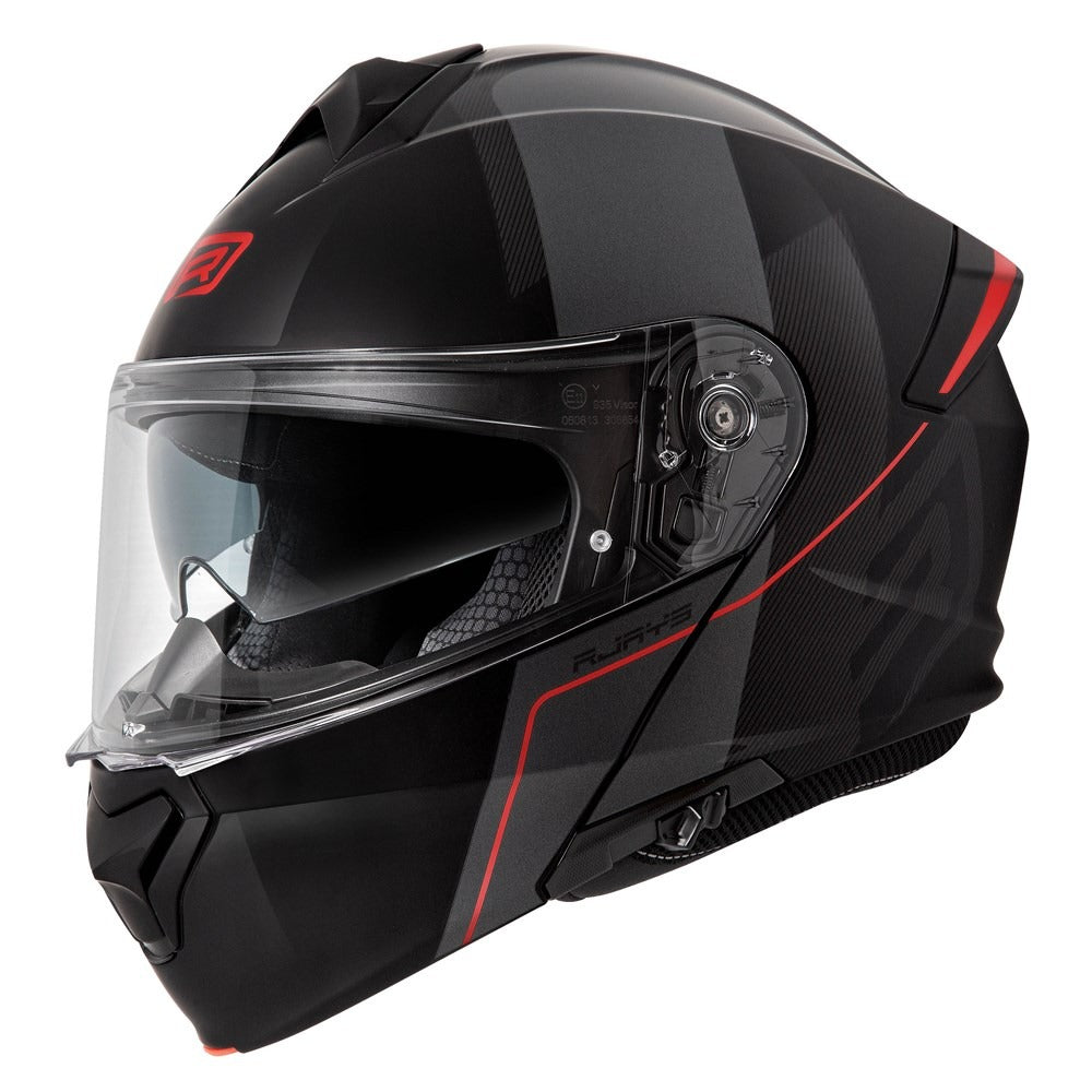 Rjays Tourtech V Strive Black/Grey/Red Helmet