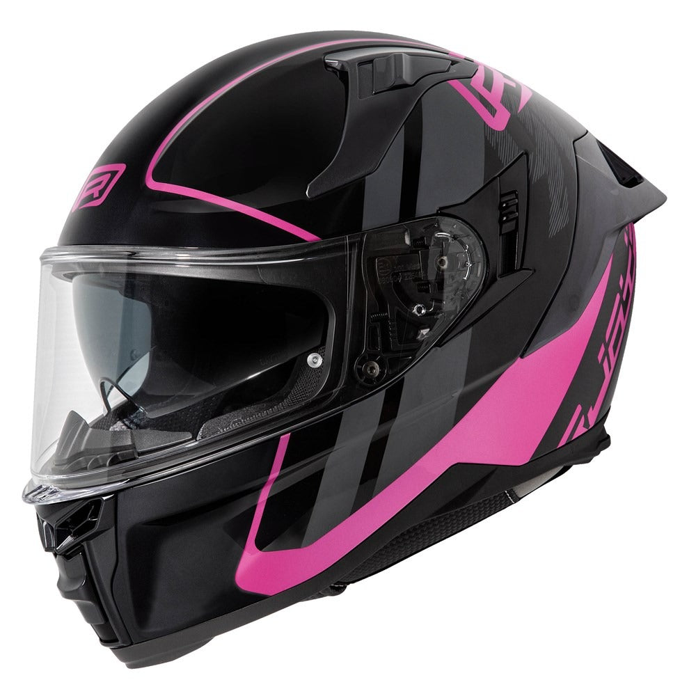 Rjays Dominator III Sprint Black/Pink Helmet