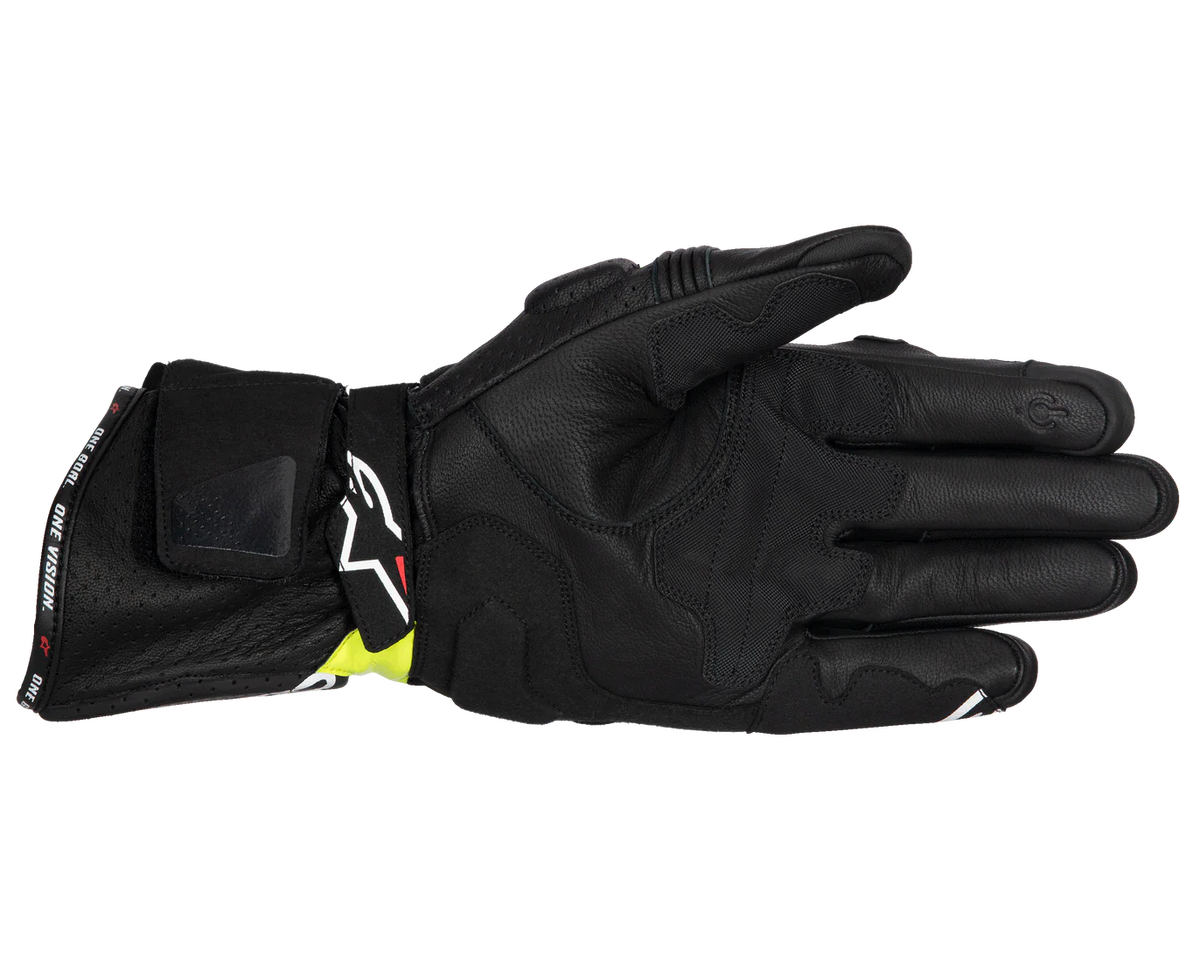 Alpinestars SP-3 Black/Fluro Yellow/White Gloves