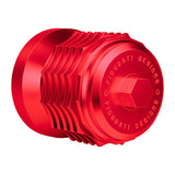 Figurati Designs FIG-FDP01-OILFIL-R Magnetic Reusable Oil Filter Red for Harley-Davidson Milwaukee Eight 17-Up/Twin Cam 99-17/Evolution 84-99/Sportster 84-21