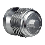 Figurati Designs FIG-FDP01-OILFIL-S Magnetic Reusable Oil Filter Silver for Harley-Davidson Milwaukee Eight 17-Up/Twin Cam 99-17/Evolution 84-99/Sportster 84-21